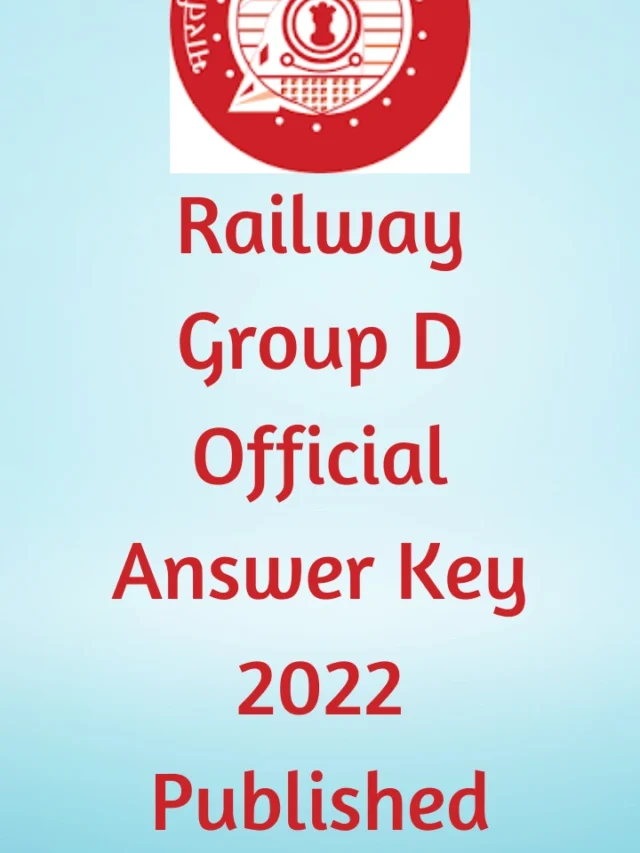 Railway RRC Group D Answer Key 2022 PDF Download