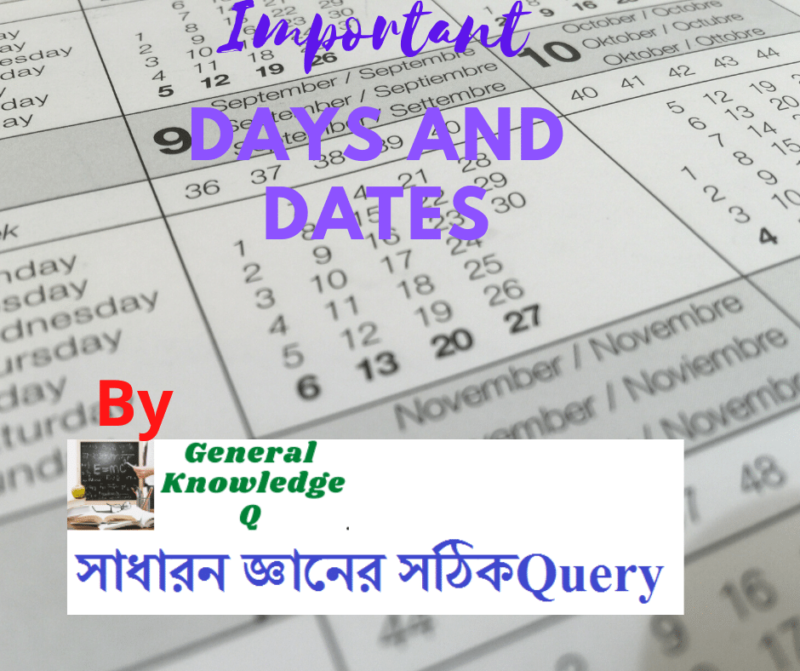 List of Important Days and Dates of 2020